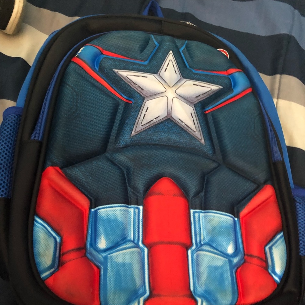 Captain America Backpack for Toddlers